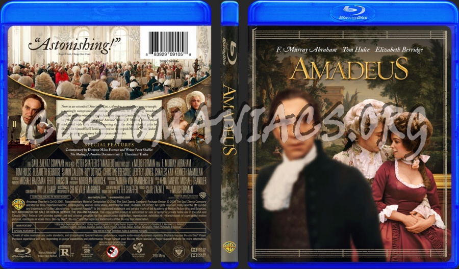 Amadeus blu-ray cover