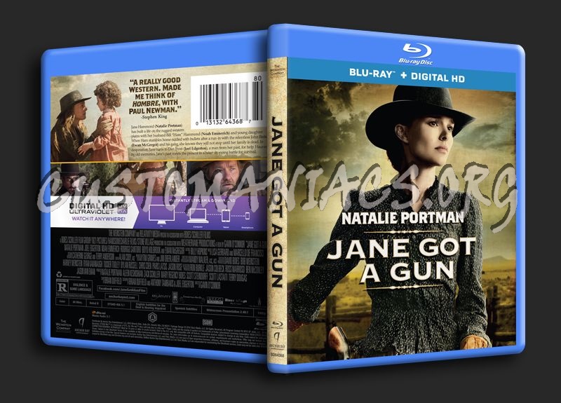 Jane Got A Gun blu-ray cover