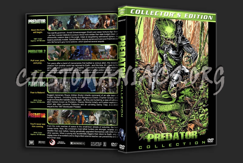 The Predator Collection dvd cover