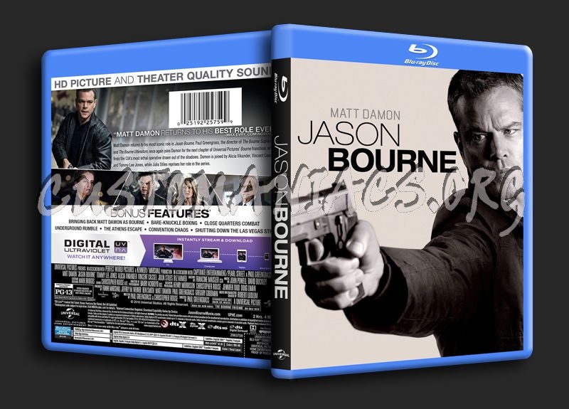 Jason Bourne blu-ray cover