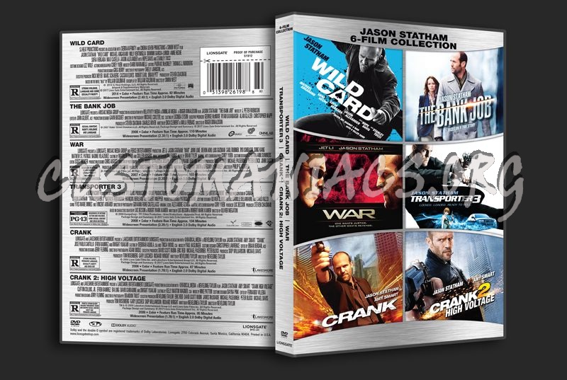 Jason Statham 6-Film Collection dvd cover