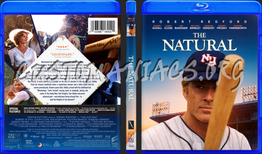 The Natural blu-ray cover