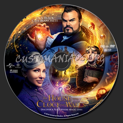 The House With A Clock In Its Walls dvd label