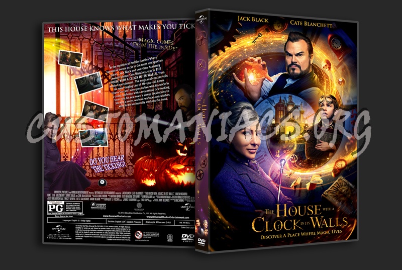 The House With A Clock In Its Walls dvd cover