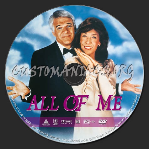 All of Me dvd label