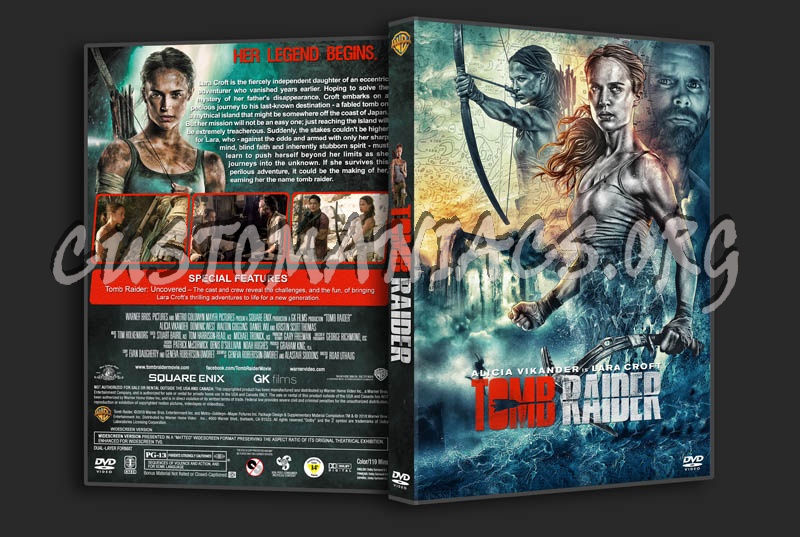 Tomb Raider dvd cover