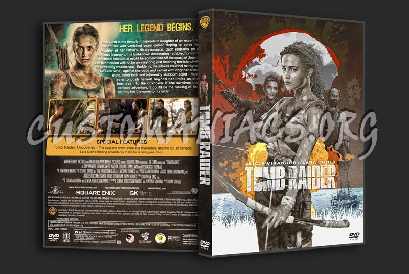 Tomb Raider dvd cover