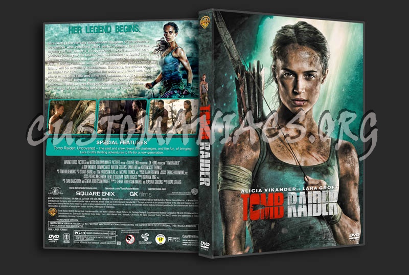 Tomb Raider dvd cover