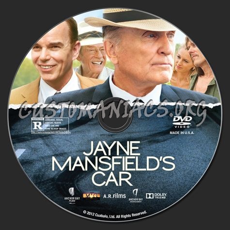 Jayne Mansfield's Car dvd label