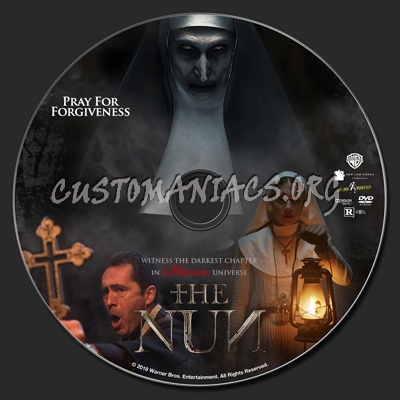 The Nun (2018) dvd label