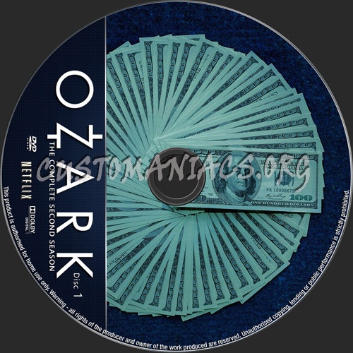 Ozark Season 2 dvd label