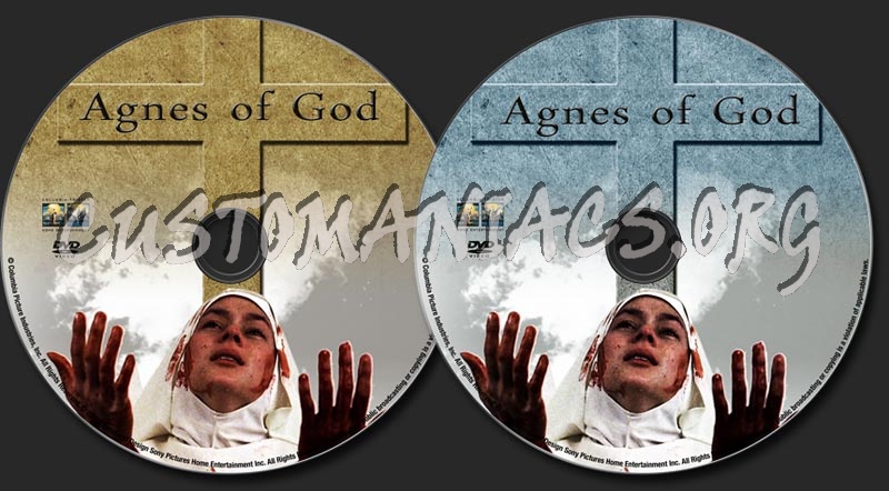 Agnes Of God dvd label