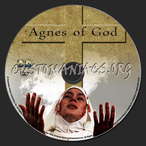 Agnes Of God dvd label