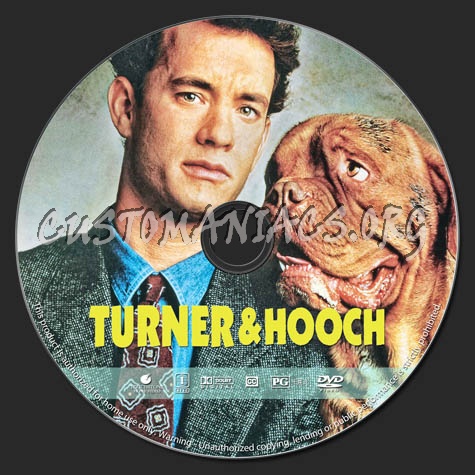 Turner & Hooch dvd label