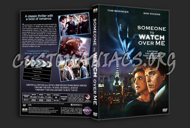 Someone to Watch Over Me dvd cover