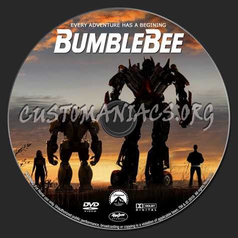 Bumblebee (2018) dvd label
