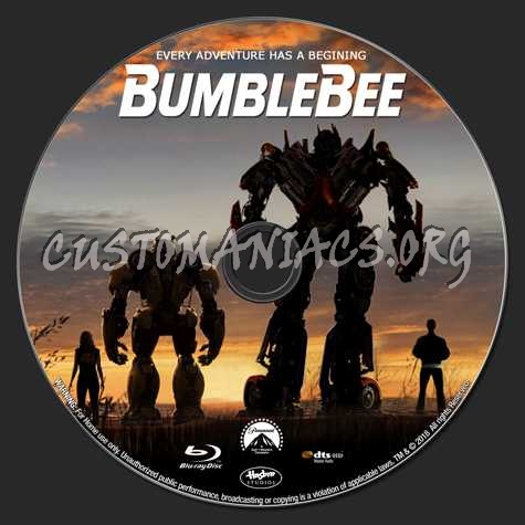 Bumblebee (2018) blu-ray label