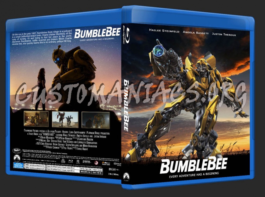 Bumblebee (2018) blu-ray cover