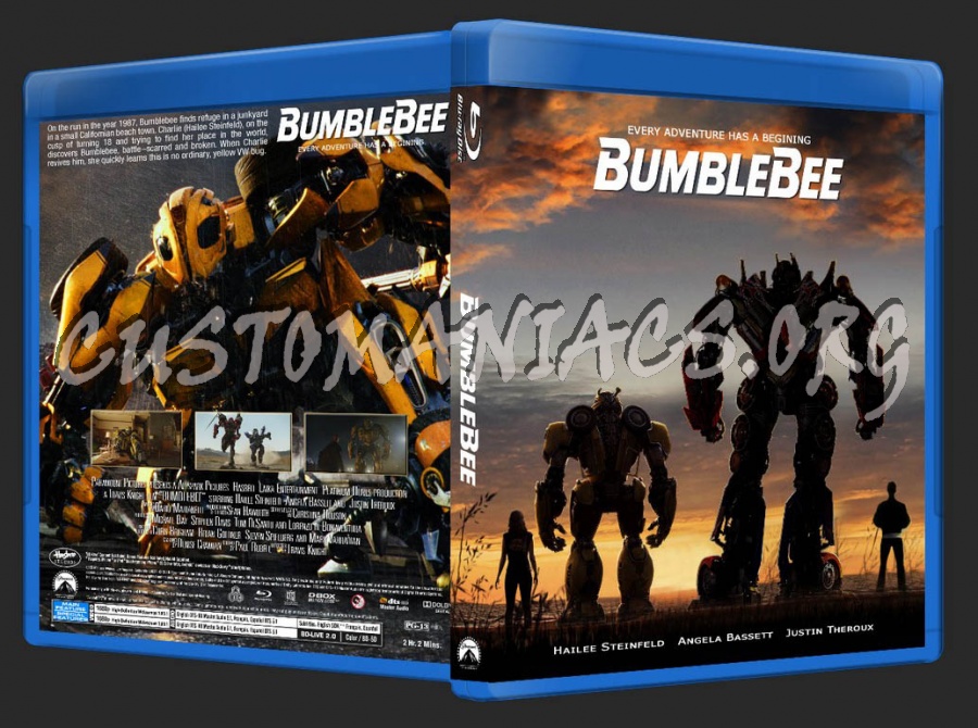 Bumblebee (2018) blu-ray cover