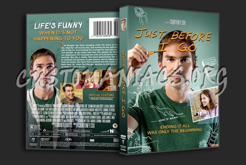 Just Before I Go dvd cover