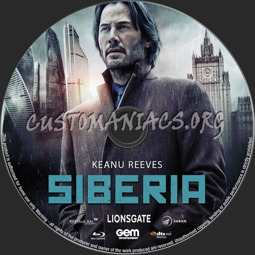 Siberia blu-ray label