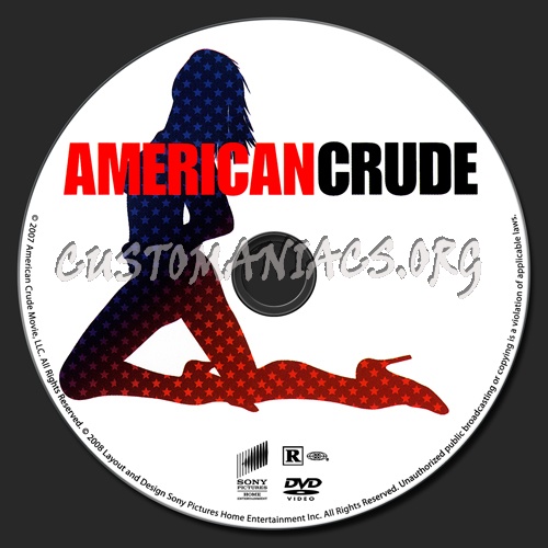 American Crude dvd label