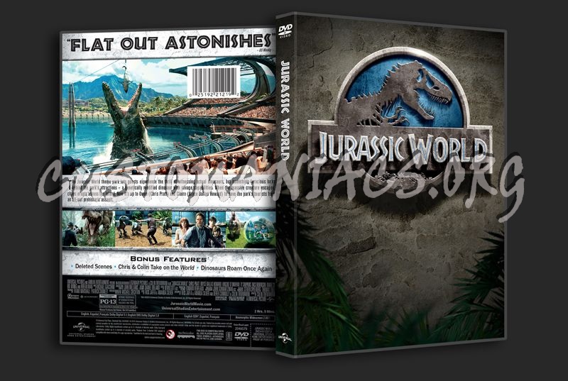 Jurassic World dvd cover