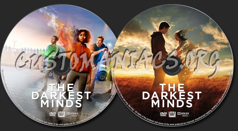 The Darkest Minds (2018) dvd label