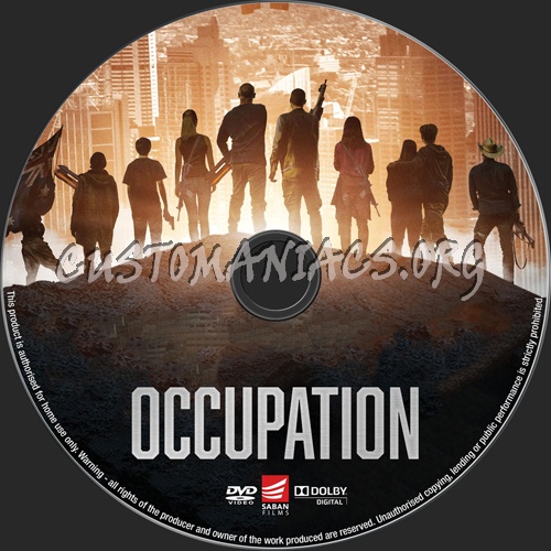 Occupation (2018) dvd label