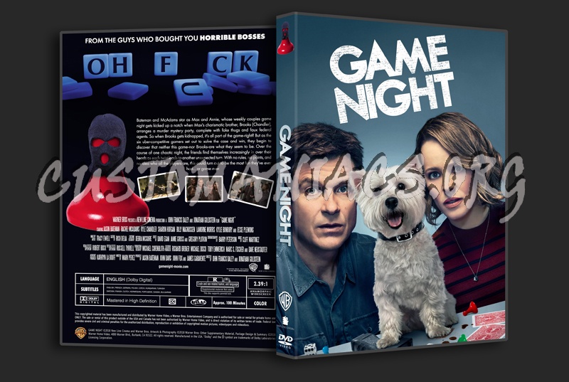 Game Night (2018) dvd cover