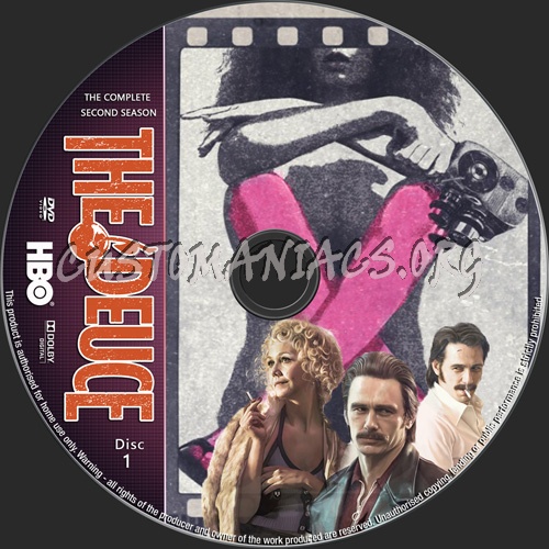 The Deuce Season 2 dvd label