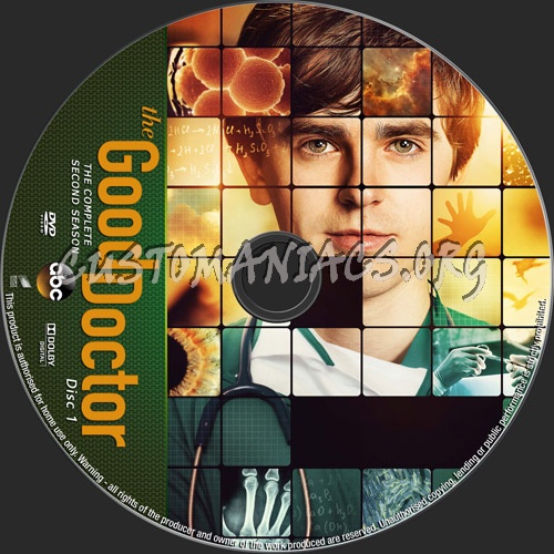 The Good Doctor Season 2 dvd label