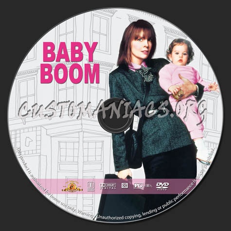Baby Boom dvd label