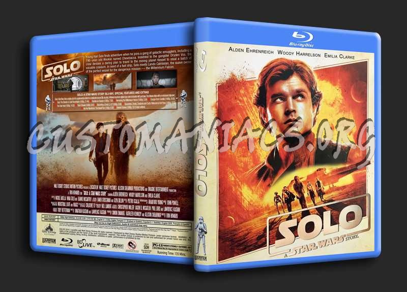 Solo: A Star Wars Story blu-ray cover