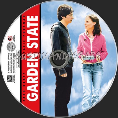 Garden State blu-ray label