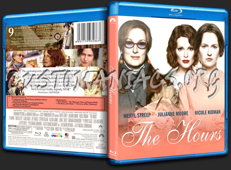 The Hours blu-ray cover