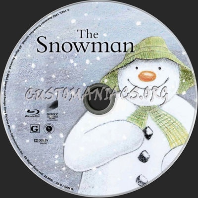 The Snowman (1982) blu-ray label
