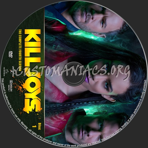 Killjoys Season 4 dvd label