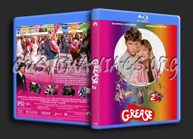 Grease 2 dvd cover