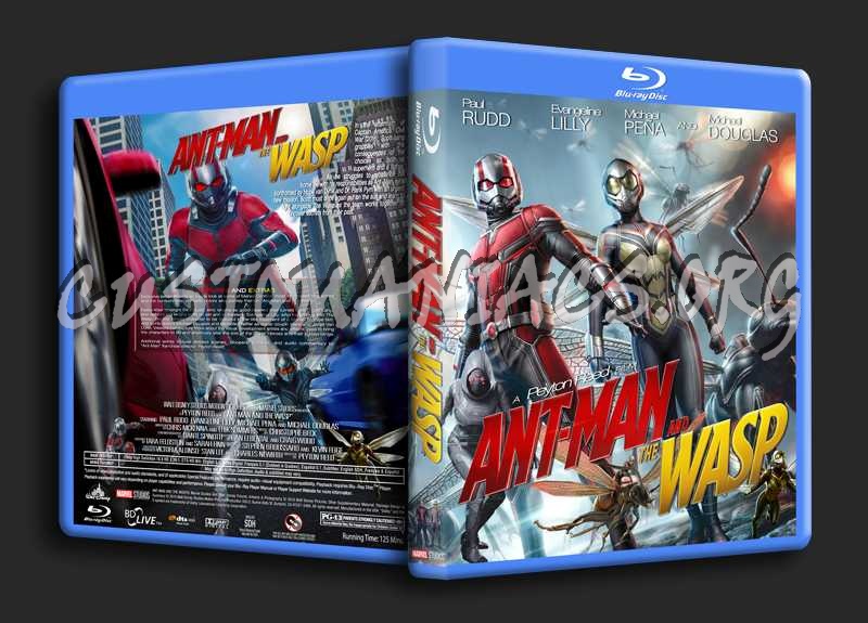 Ant-Man And The Wasp (2018) blu-ray cover