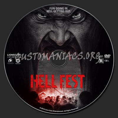 Hell Fest dvd label