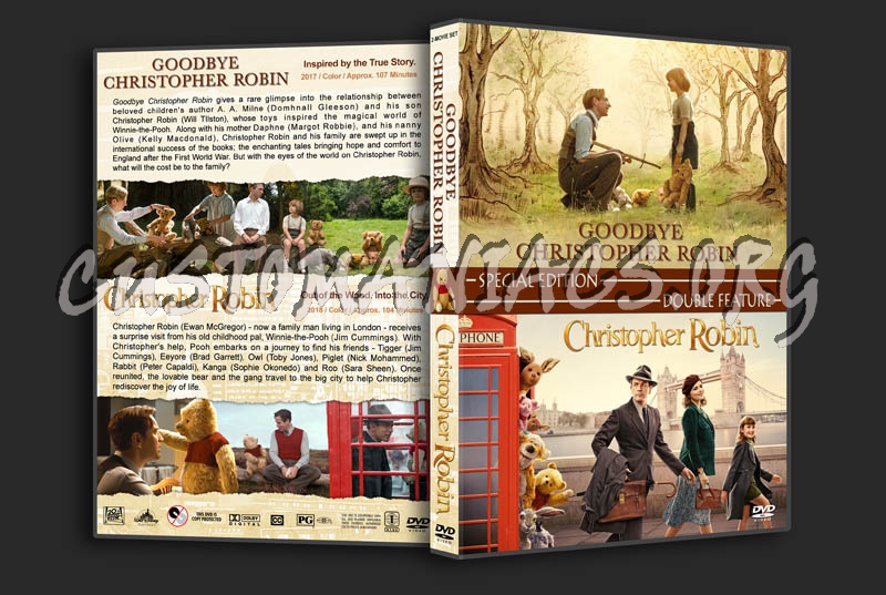 Christopher Robin Double Feature dvd cover