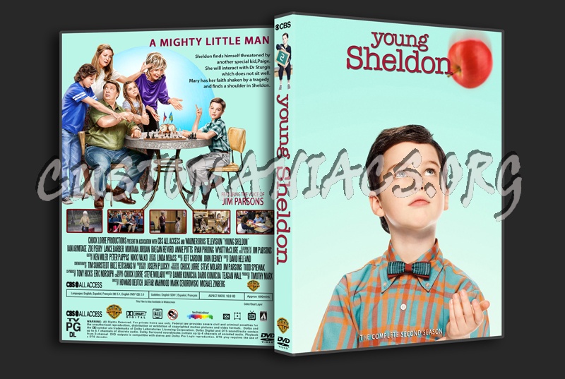 Young Sheldon Season 2 dvd cover