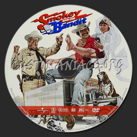 Smokey and the Bandit dvd label