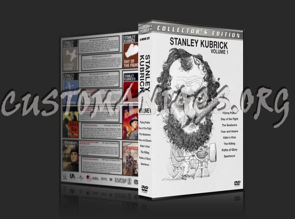 Stanley Kubrick Collection  - Volume 1 dvd cover