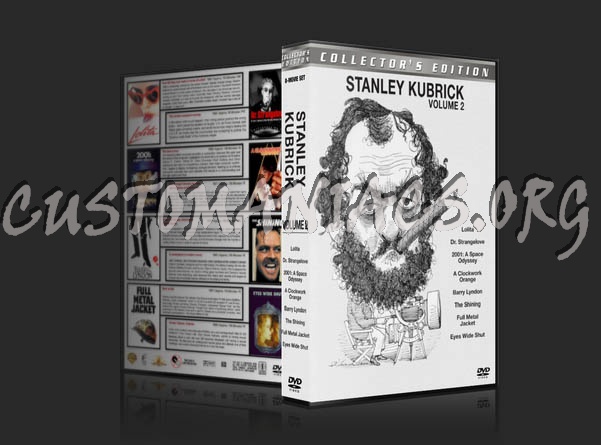 Stanley Kubrick Collection  - Volume 2 dvd cover