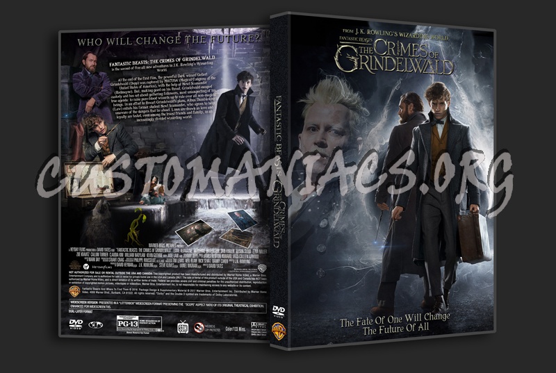 Fantastic Beasts: The Crimes Of Grindelwald dvd cover
