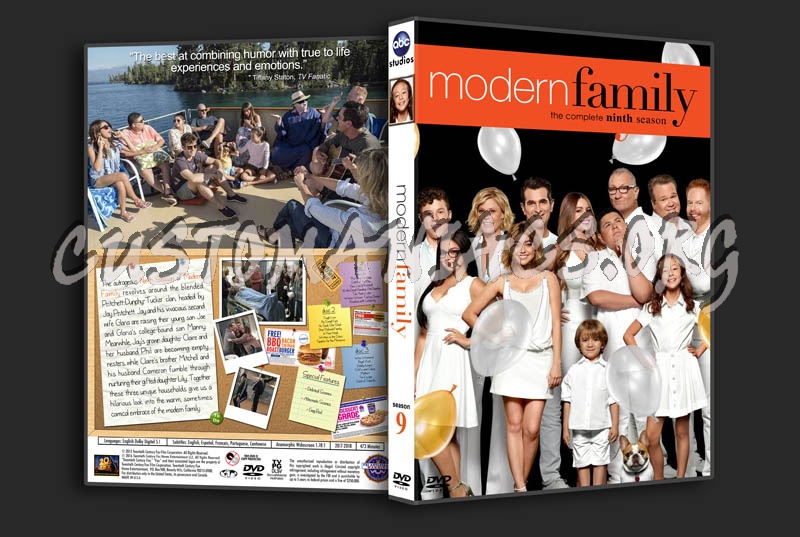 Modern Family - Season 9 dvd cover
