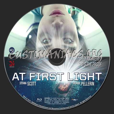 At First Light (2018) blu-ray label