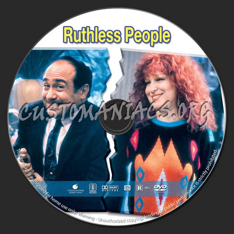 Ruthless People dvd label